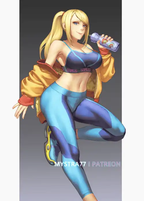 Sporty Samus (mystra77) [Metroid]