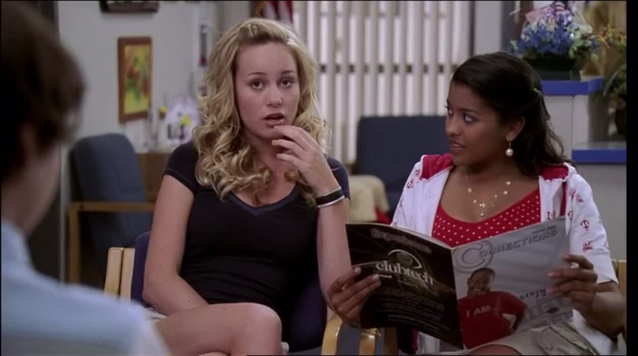 19 years old Brie from the movie "Just Peck"