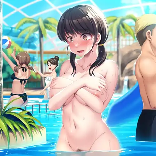 Lost her bikini