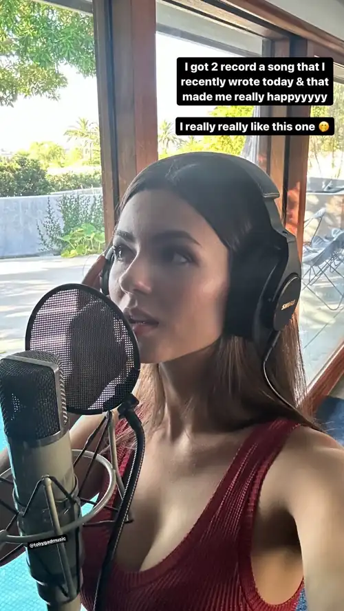 Recording a song 6/26/2024