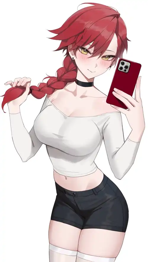 Taking a selfie [Original]