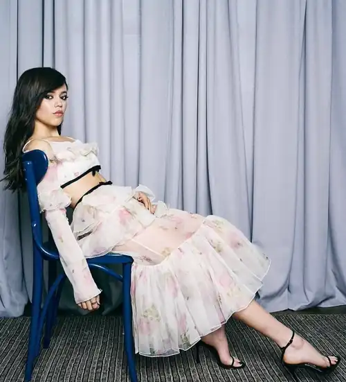 Gorgeous Jenna In White Dress
