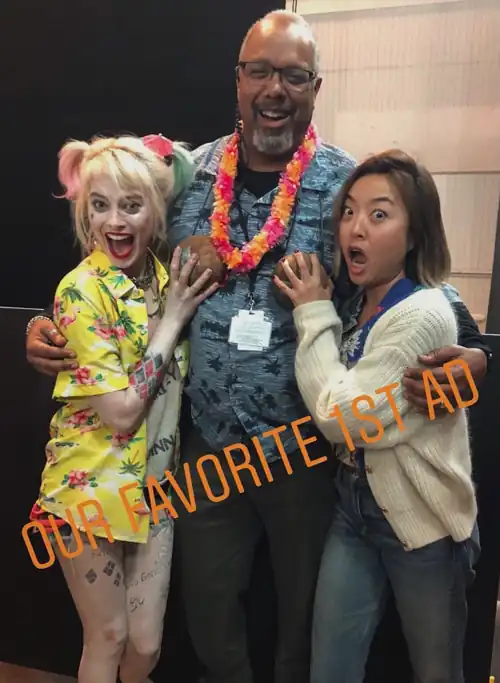 A behind the scenes photo from Birds of Prey (and the Fantabulous Emancipation of One Harley Quinn) (2020)