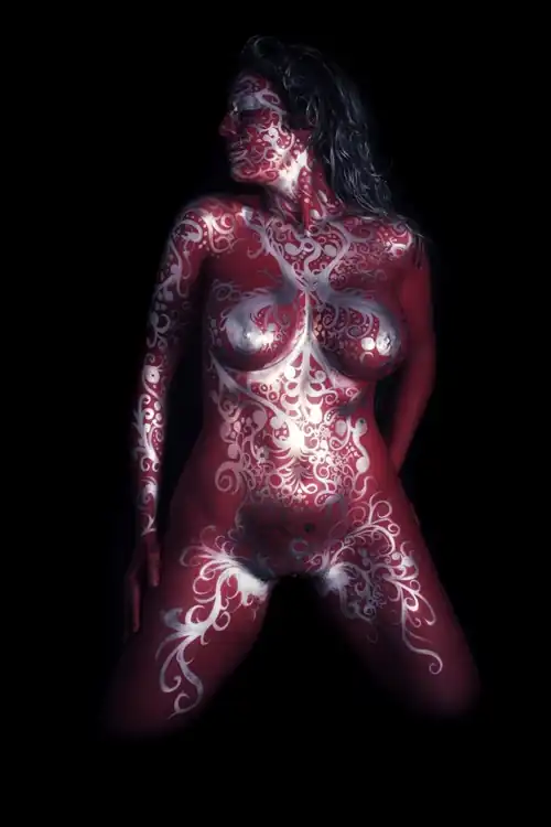 Red and Silver Freestyle - FleshandColor 