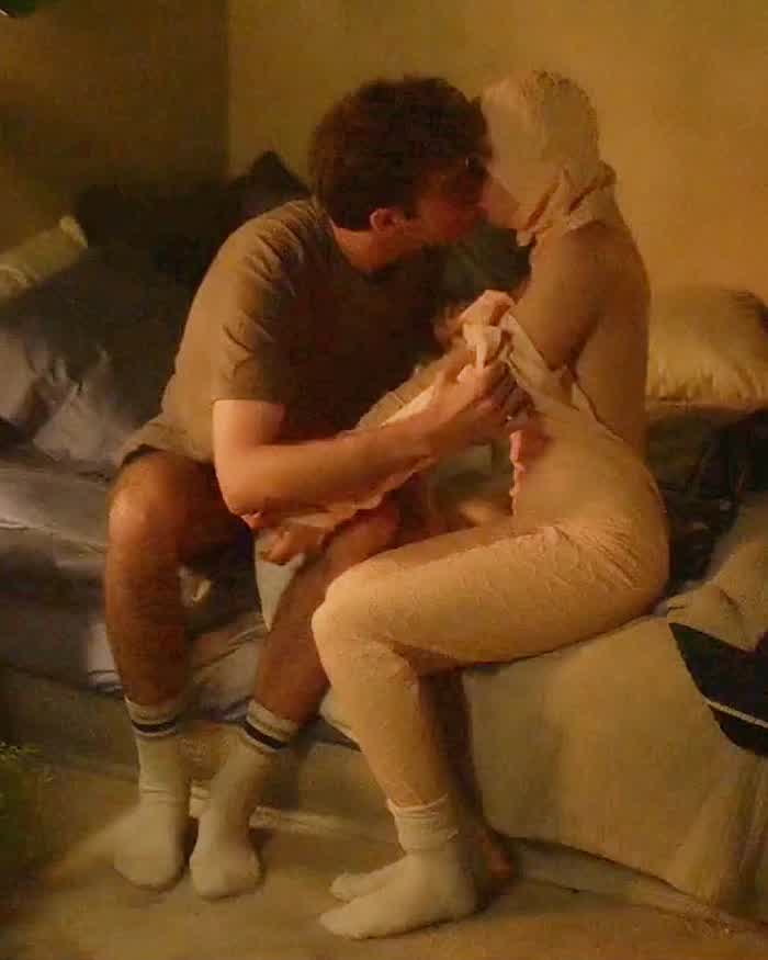 That one makeout scene in "Horse Girl" (2020)