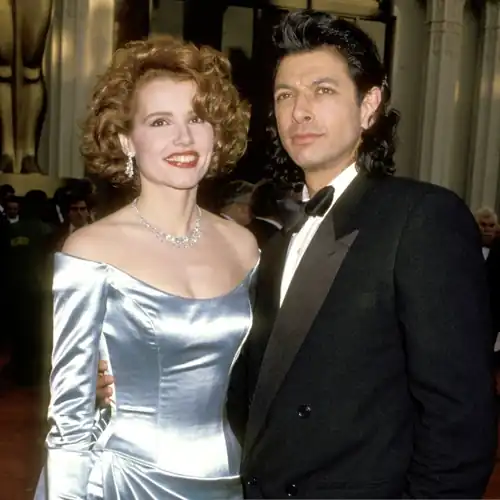 Geena Davis and Jeff Goldblum, Oscar-1989. Amazingly elegant couple!