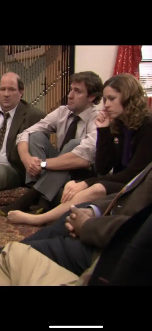 Jenna Fischer (Best nylon feet in my opinion)