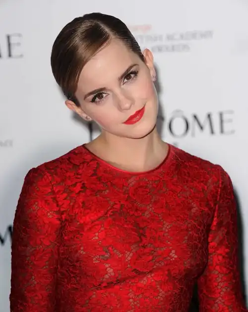 Emma Watson red carpet nipple see thru
