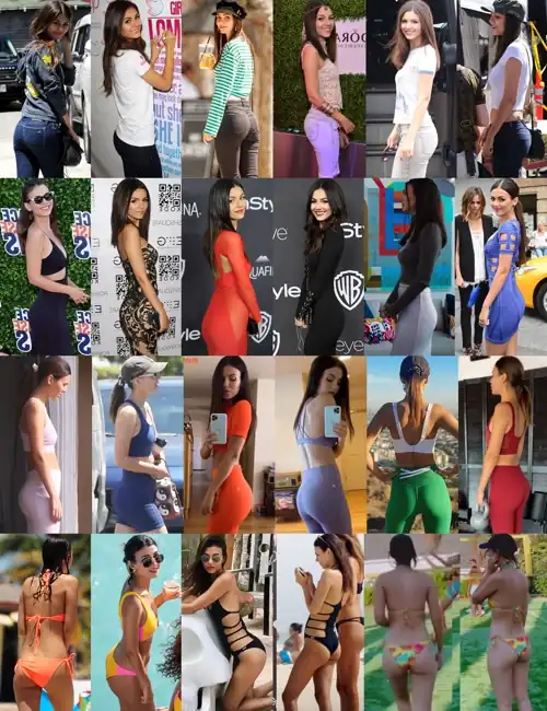 A collage of her perfect tight ass