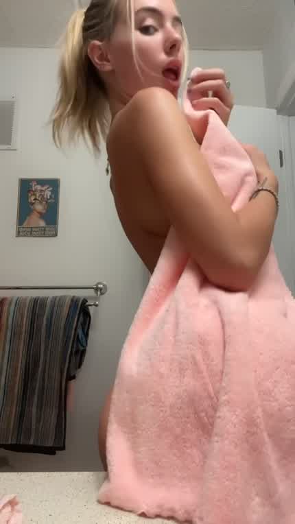 Wanna dry off and go another round?