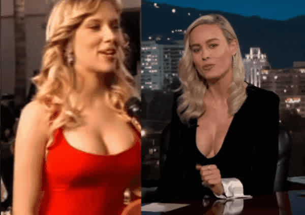 Scarlett Johansson Vs Brie Larson