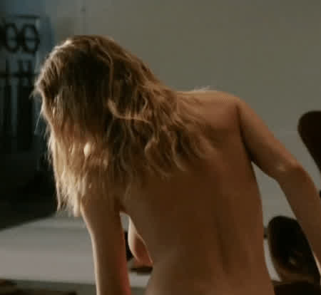 Son when are you going to learn to knock my door before coming to ask me something what you need ? I was changing my clothes *As you see the bouncing of her big tits* - Your young mommy Sydney Sweeney