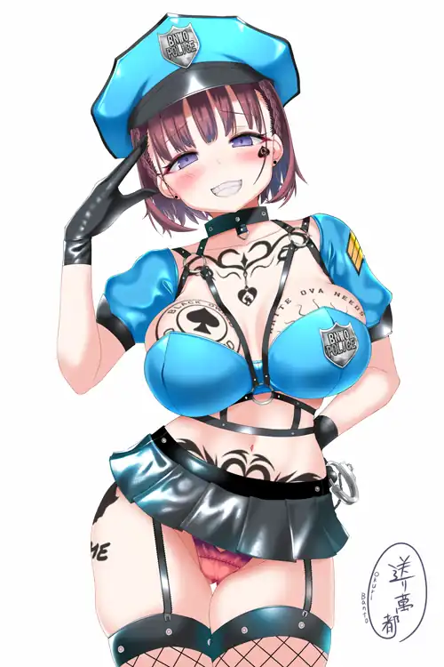 Our new Police Force presenting there new Uniform
