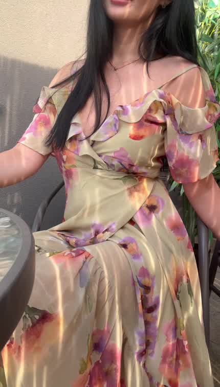 I love wearing summer dresses for easy acces