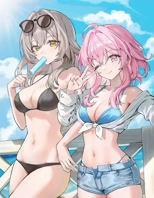 Stelle & March 7th [Honkai Star Rail]