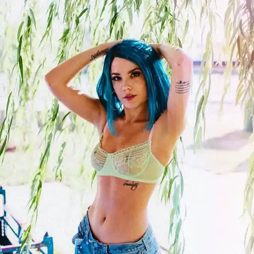 See through bralette