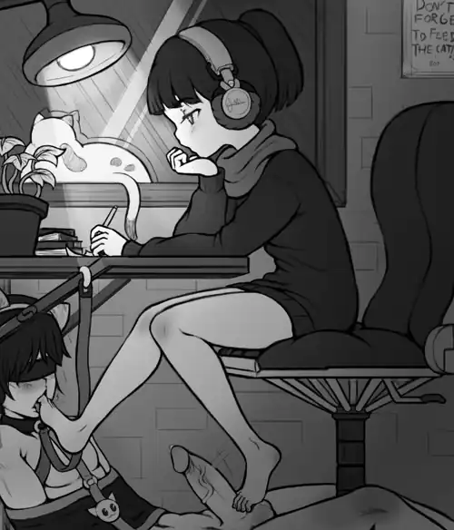Lofi girl's pet 