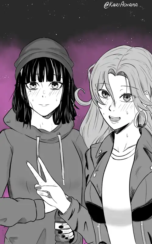 Post-concert selfie [The Guy She Was Interested In Wasn't a Guy at All] 