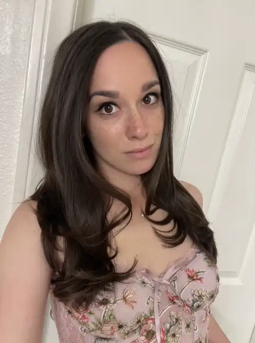 Wearing one of my favorite lace lingerie tops today.