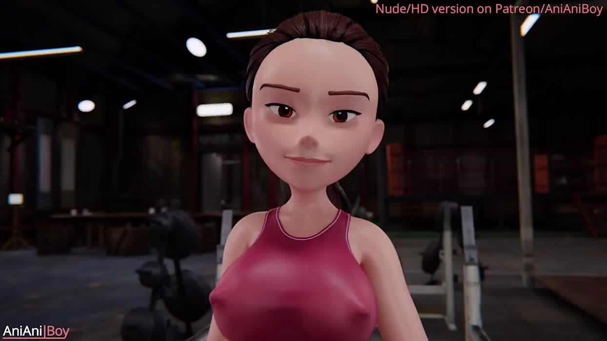 Helen Parr's workout (AniAniBoy)