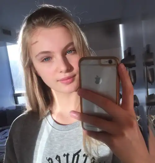 She's got eyes of the bluest skies