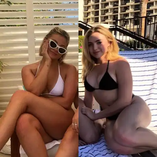 Bikini Contest Olivia Holt vs Peyton List