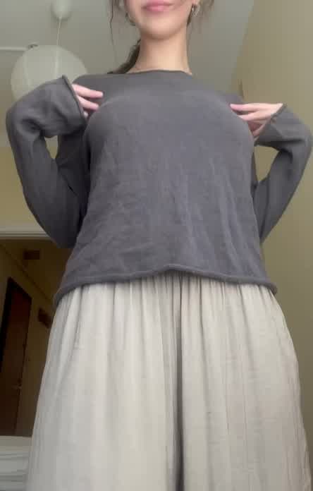 This sweater hides my figure