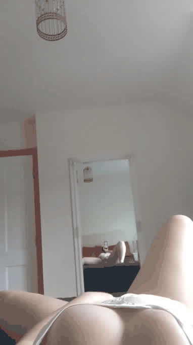Sit in the corner and watch your perfect Mistress pleasure herself 😈