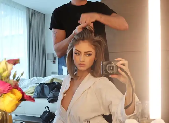 All that glitters is gold from her IG on April 3, 2023