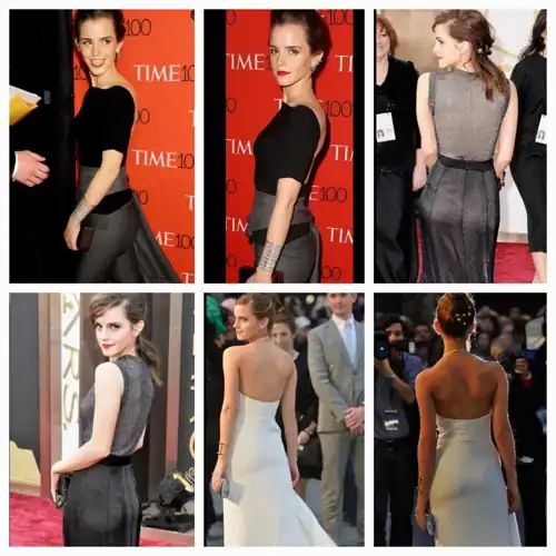 Which of my three favourite wardrobe on Emma do you wanna fuck her in the most? Time/Oscars/Noah night.