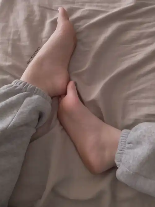 comfy in bed