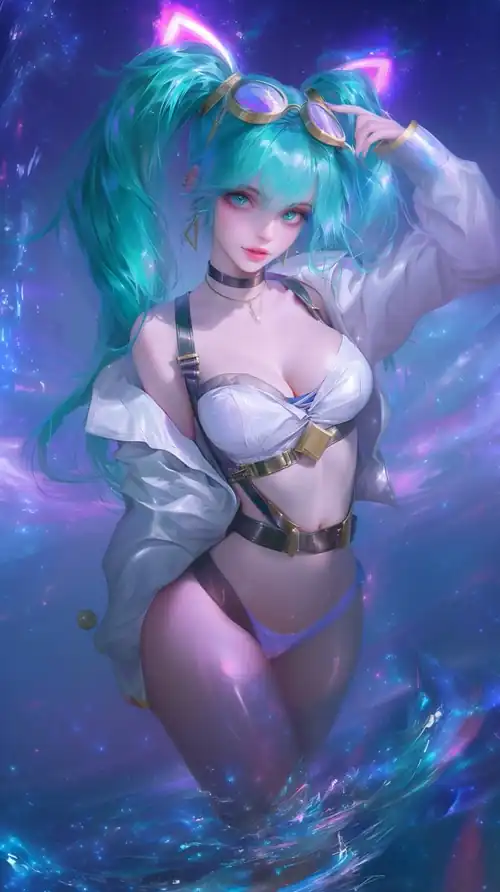 Sona from League of legends (By @Mushroom)