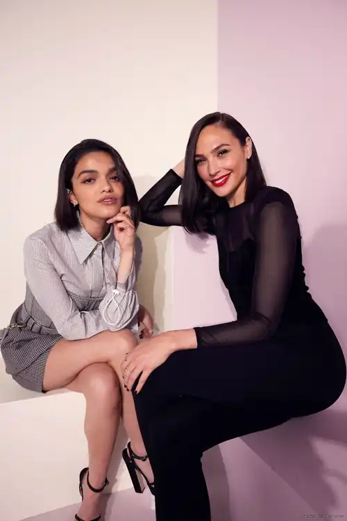 Your girlfriend Rachel Zegler and your stepmother Gal Gadot are grinning as Rachel told Gal about how good you are in bed, and Gal has enthusiastically suggested a kinky threesome which Rachel is keen for, lucky you…