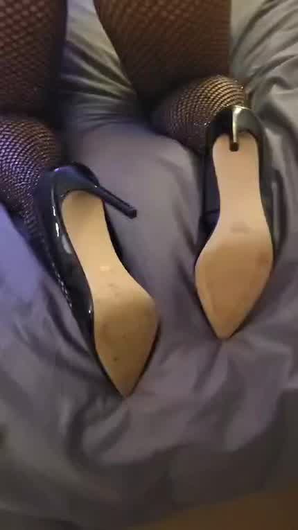 Mommy likes some fish nets