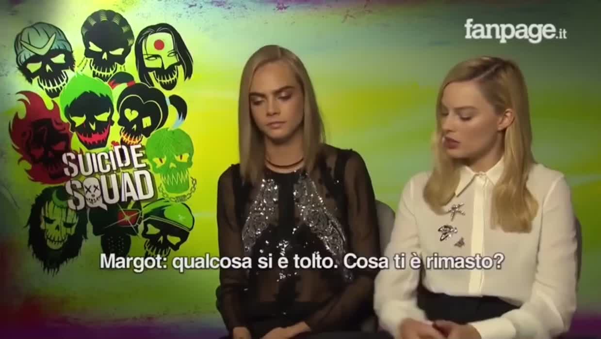 Margot Robbie and Cara Delevingne