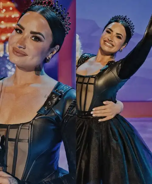 Demi Lovato as a princess