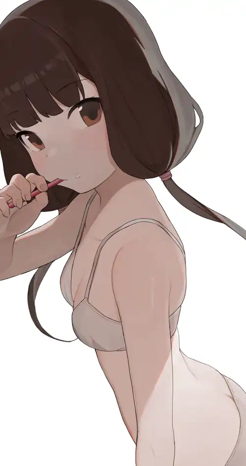 Iino brushing teeth by ヒロき