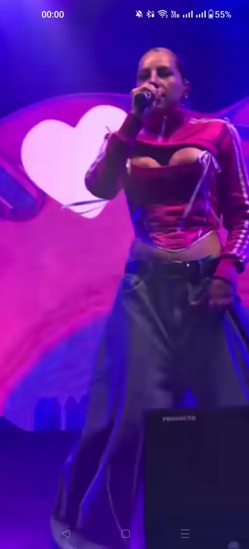 Cyce leosi z koncertu 