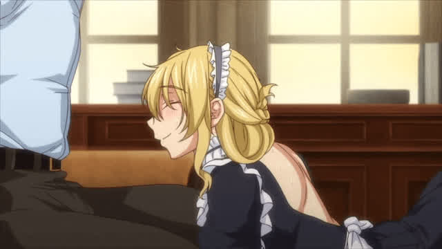 Busty maid