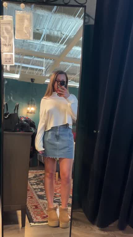 Being a little naughty while furniture shopping