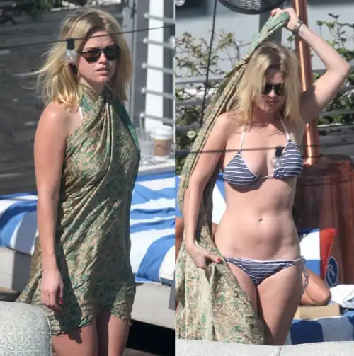 By the pool