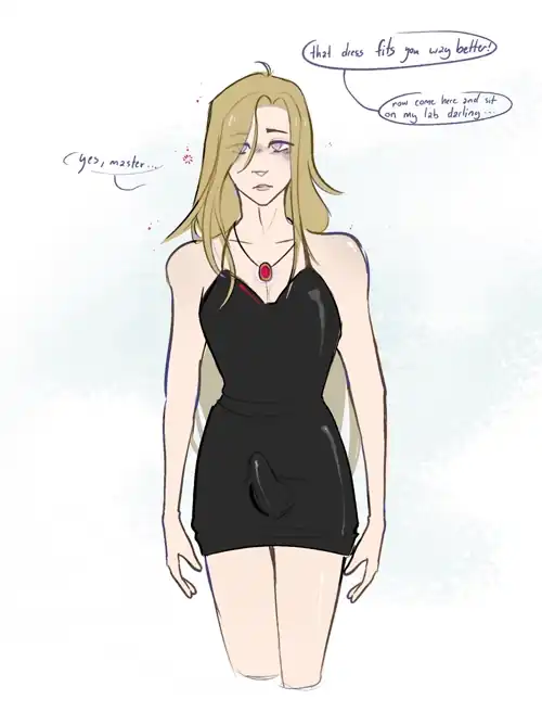 changing his clothes into something nicer~