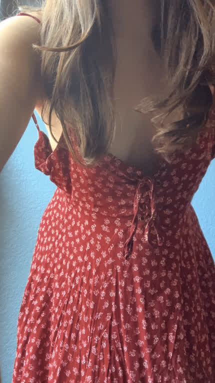 this dress is a bit tough to wear in public..