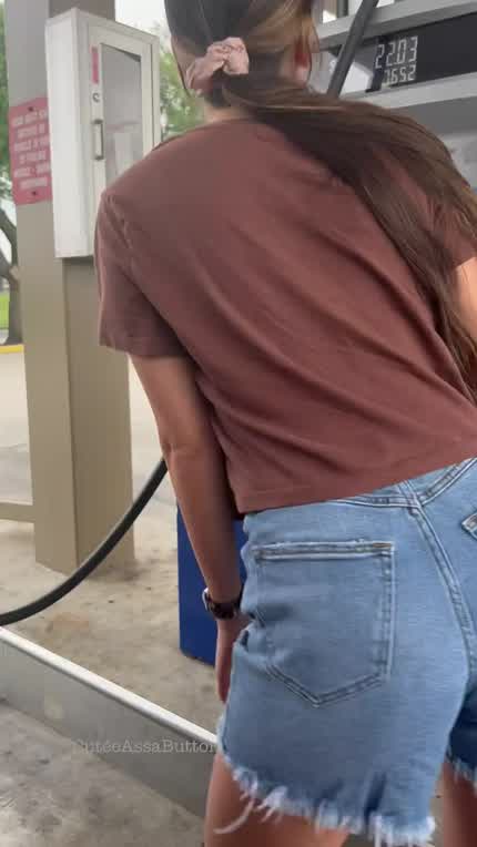 I pump my own gas:)