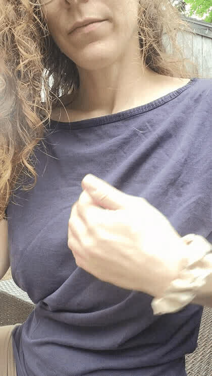 Just doing a little yard work