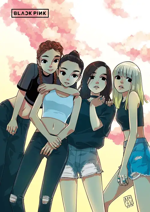 Blackpink Anime
