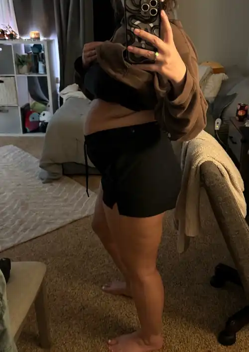 My empty belly is starting to get huge 😅