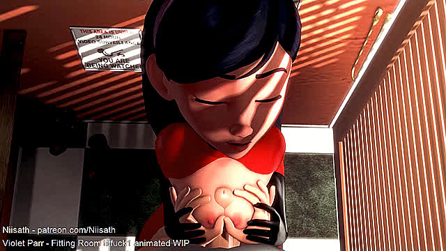Violet's tit job