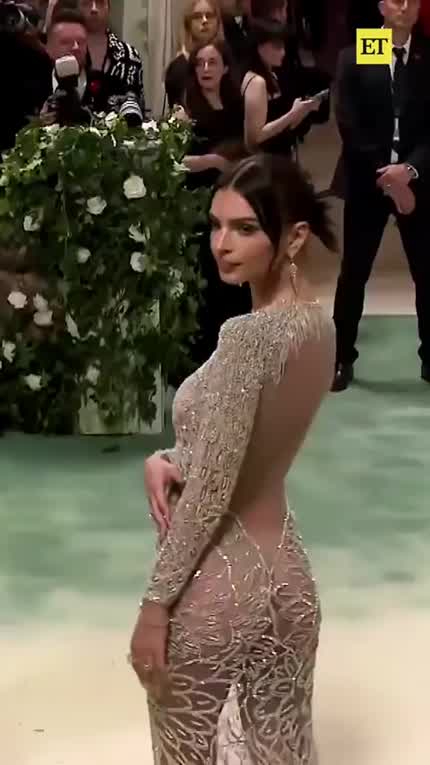 Emily attending the Met Gala 6/5/2024 (TikTok)