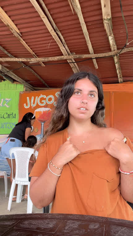 Flashing my Indian tits